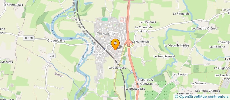 localisation de l'entreprise MONSIEUR BENOIT VALET à CHEVAIGNE