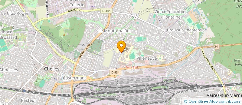 localisation de l'entreprise MONSIEUR BENOIT VAN DEN HEEDE  CHELLES