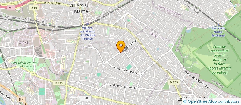 localisation de l'entreprise MONSIEUR BENOIT VAN DER ZYPPE à CHAMPIGNY-SUR-MARNE