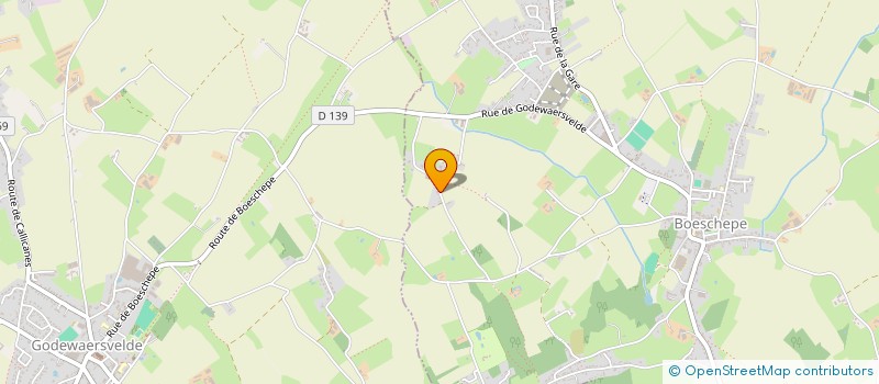 localisation de l'entreprise MONSIEUR BENOIT VANACKER  BOESCHEPE