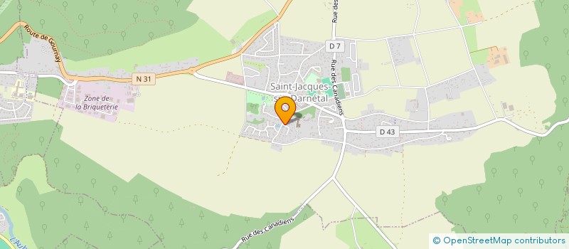 localisation de l'entreprise MONSIEUR BENOIT VANDENBEUCK  SAINT-JACQUES-SUR-DARNETAL