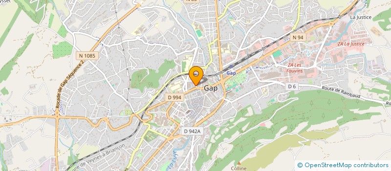 localisation de l'entreprise MONSIEUR BENOIT VANHOENACKER  GAP