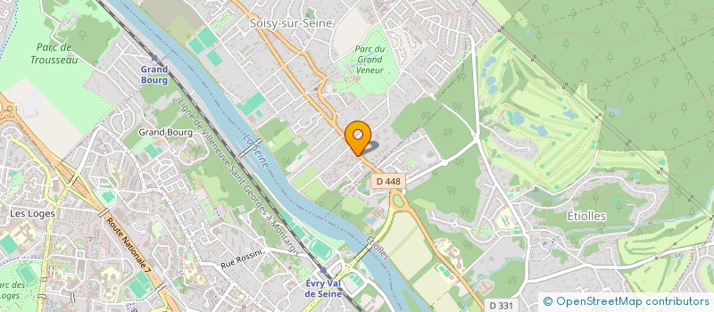 localisation de l'entreprise MONSIEUR BENOIT VANNIER à SOISY-SUR-SEINE