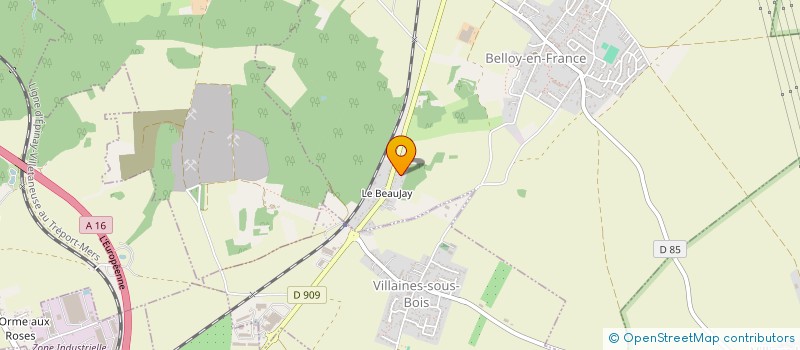 localisation de l'entreprise MONSIEUR BENOIT VAQUEZ à BELLOY-EN-FRANCE