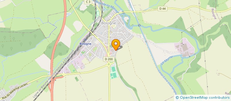 localisation de l'entreprise MONSIEUR BENOIT VAUDIN à BOLOGNE