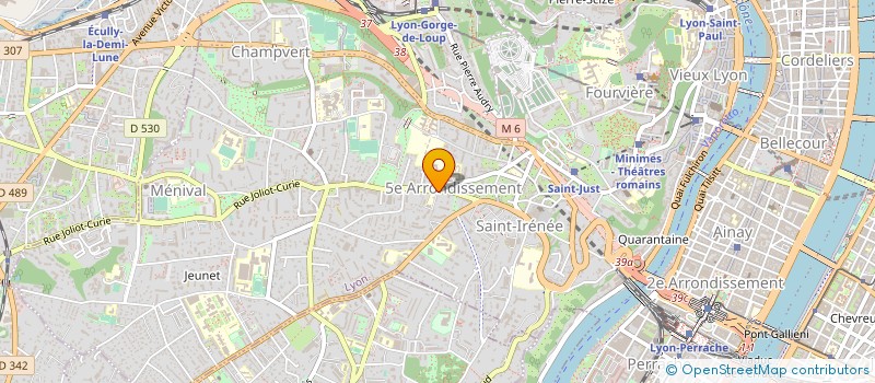 localisation de l'entreprise MONSIEUR BENOIT VAUTRIN à LYON