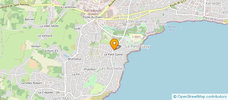 localisation de l'entreprise MONSIEUR BENOIT VELLA  SAINT-NAZAIRE