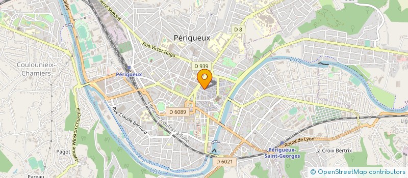 localisation de l'entreprise MONSIEUR BENOIT VERN à PERIGUEUX
