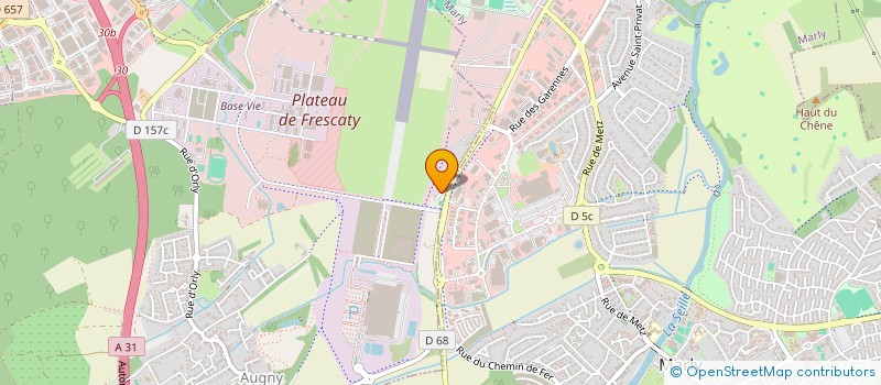 localisation de l'entreprise MONSIEUR BENOIT VERNI  AUGNY