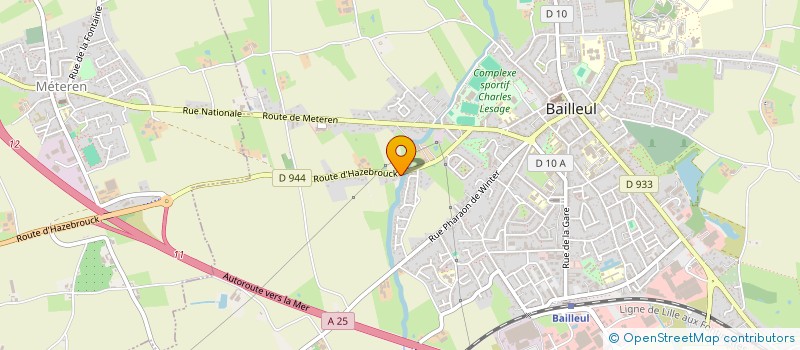 localisation de l'entreprise MONSIEUR BENOIT VERRIER à BAILLEUL