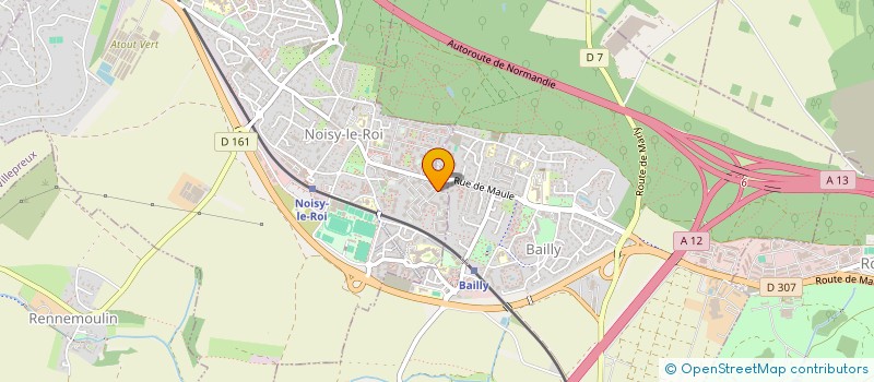 localisation de l'entreprise MONSIEUR BENOIT VEYRINES  NOISY-LE-ROI