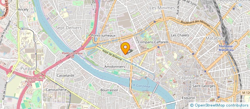 localisation de l'entreprise MONSIEUR BENOIT VEYRUNES à TOULOUSE
