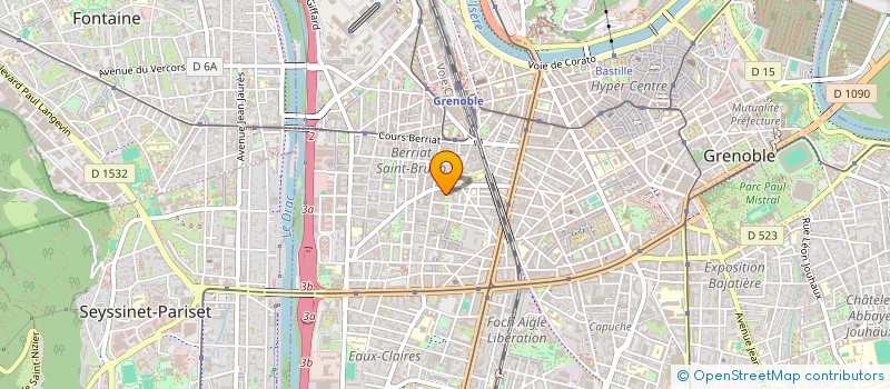 localisation de l'entreprise MONSIEUR BENOIT VIALON  GRENOBLE