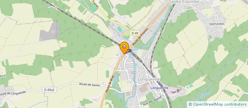 localisation de l'entreprise MONSIEUR BENOIT VIEIRA  SAVINS