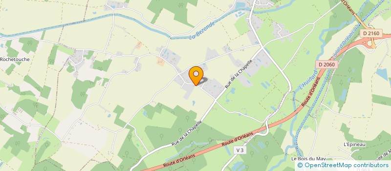 localisation de l'entreprise MONSIEUR BENOIT VILLADIER à SAINT-MAURICE-SUR-FESSARD