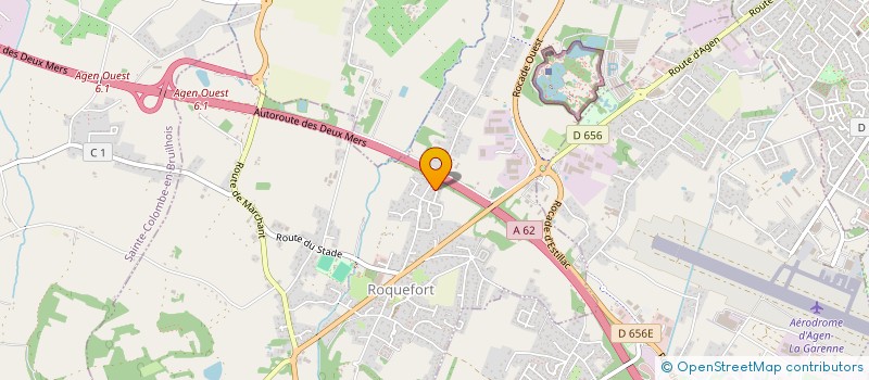 localisation de l'entreprise MONSIEUR BENOIT VILLES  ROQUEFORT