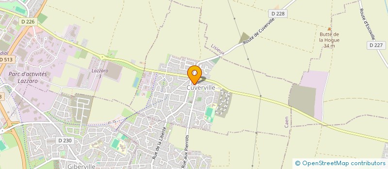 localisation de l'entreprise MONSIEUR BENOIT VILLY  CUVERVILLE