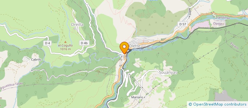 localisation de l'entreprise MONSIEUR BENOIT VINCENT  OLETTE