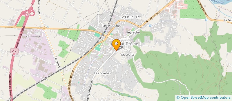 localisation de l'entreprise MONSIEUR BENOIT VINCENT  VALENCE