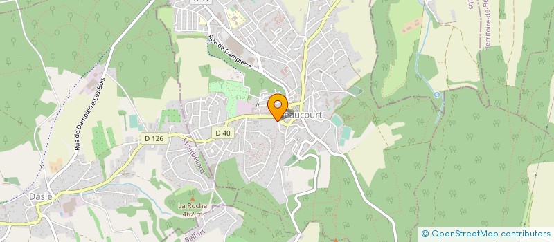 localisation de l'entreprise MONSIEUR BENOIT VURPILLOT à BEAUCOURT