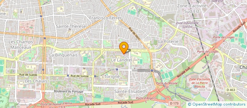 localisation de l'entreprise MONSIEUR BENOIT WALTER à RENNES