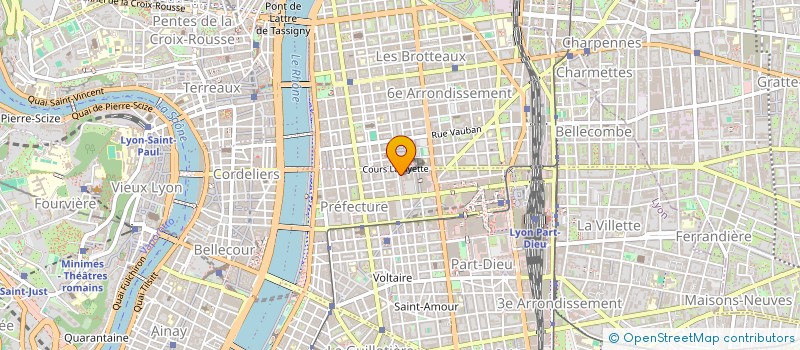 localisation de l'entreprise MONSIEUR BENOIT WARLUZELLE  LYON