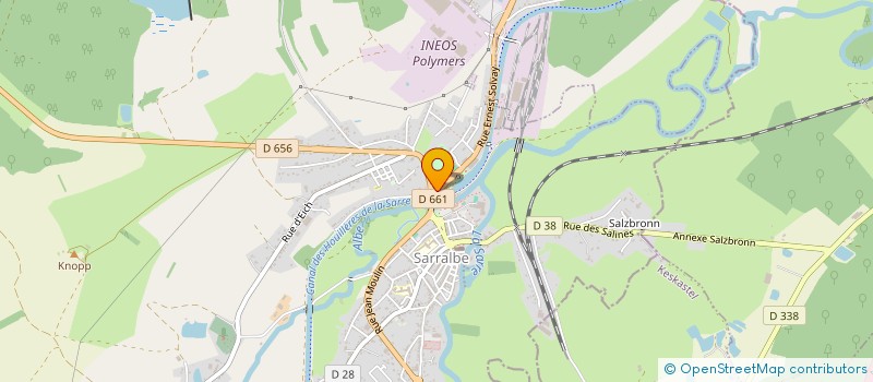 localisation de l'entreprise MONSIEUR BENOIT WENDELS à SARRALBE