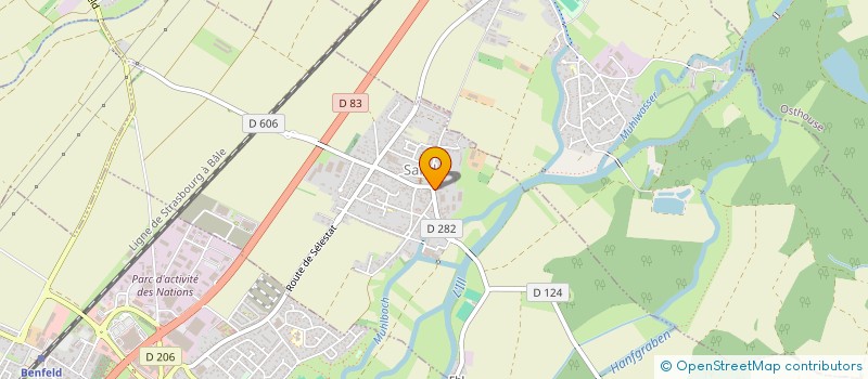 localisation de l'entreprise MONSIEUR BENOIT WINTZ à HUTTENHEIM