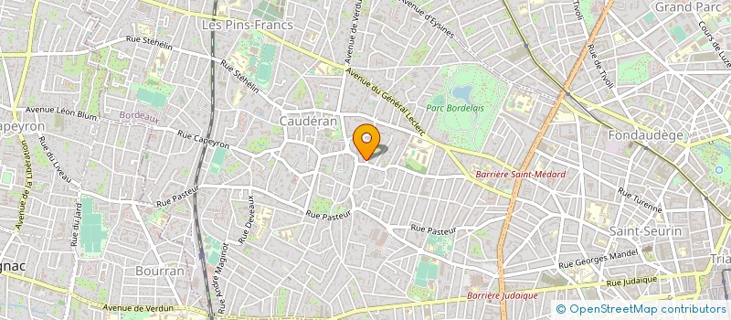 localisation de l'entreprise MONSIEUR BENOIT WOLFF à BORDEAUX