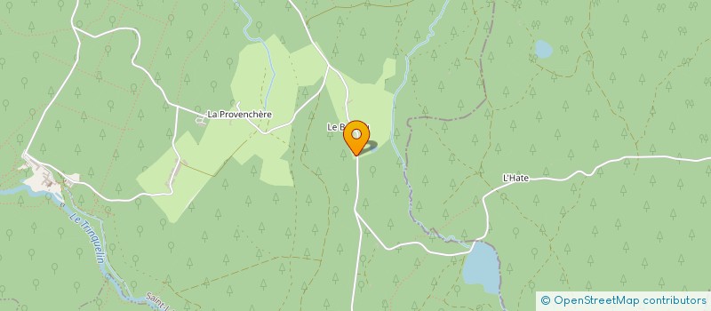 localisation de l'entreprise MONSIEUR BENOIT YVON  SAINT-LEGER-VAUBAN