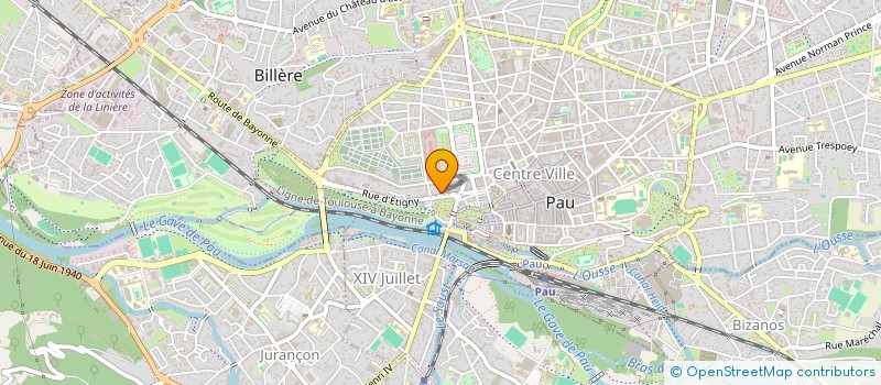 localisation de l'entreprise MONSIEUR BENOIT ZAGOURIS à PAU