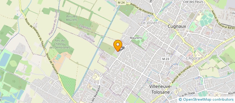 localisation de l'entreprise MONSIEUR BENOIT ZINCK à VILLENEUVE-TOLOSANE