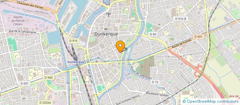 localisation de l'entreprise MONSIEUR BENONI DAVID à DUNKERQUE