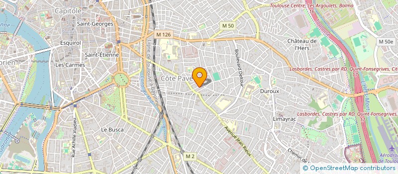 localisation de l'entreprise MONSIEUR BENOUMEUR NAMANE à TOULOUSE