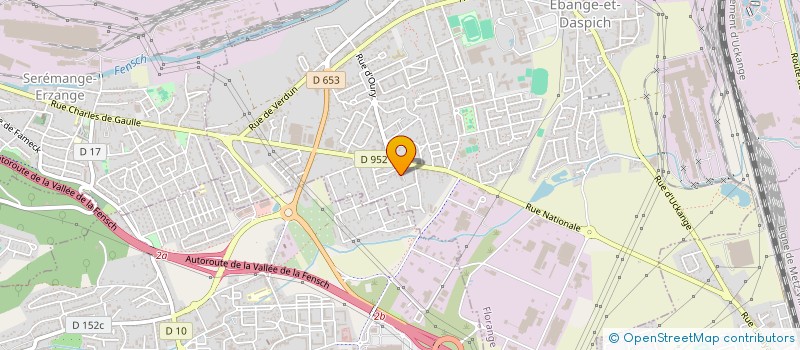 localisation de l'entreprise MONSIEUR BENRAJAA ERRAHMANI  FLORANGE