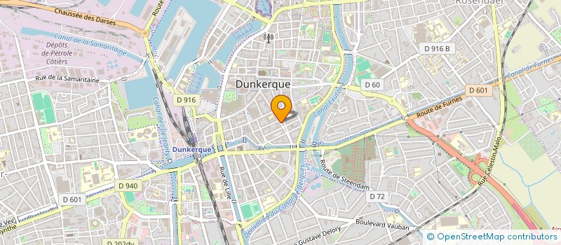 localisation de l'entreprise MONSIEUR BENSAHNOUNE BOUDJELLAL à DUNKERQUE
