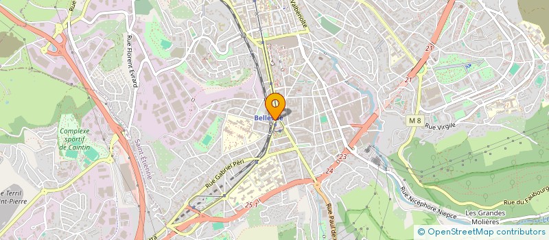 localisation de l'entreprise MONSIEUR BENSALEM CHTIR  SAINT-ETIENNE