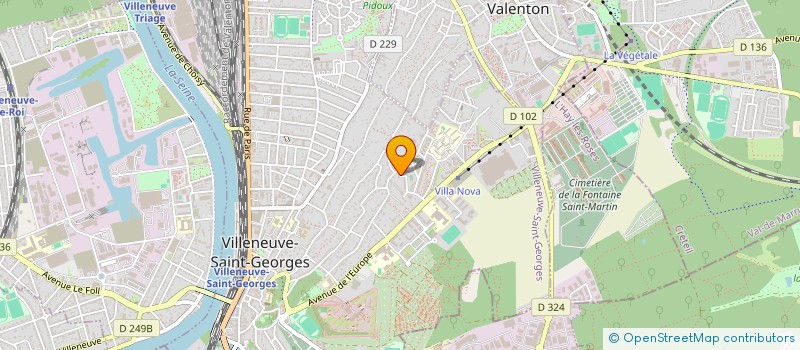 localisation de l'entreprise MONSIEUR BENSMAIL ADEL  VILLENEUVE-SAINT-GEORGES