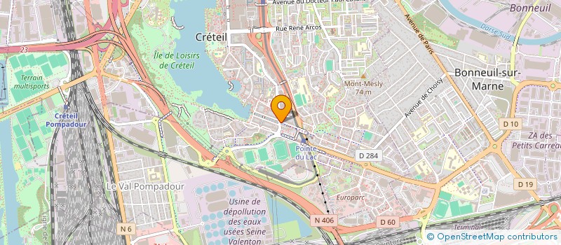 localisation de l'entreprise MONSIEUR BENSON LUCIEN  LA FORET-SUR-SEVRE