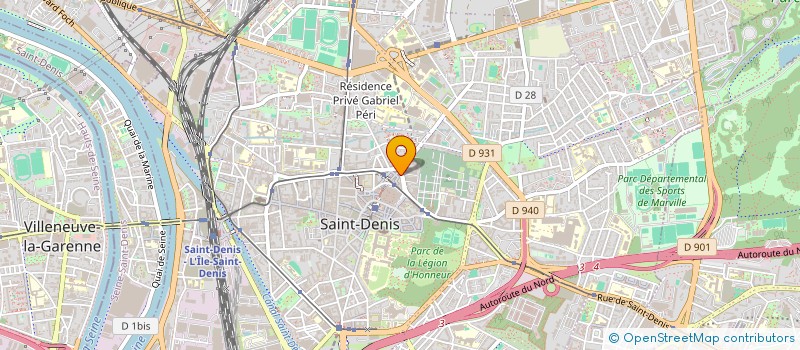 localisation de l'entreprise MONSIEUR BENT NTAMBWE WA NTAMBWE  SAINT-DENIS