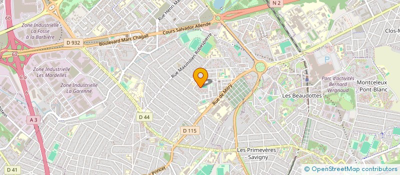 localisation de l'entreprise MONSIEUR BENTALB RACIM à AULNAY-SOUS-BOIS