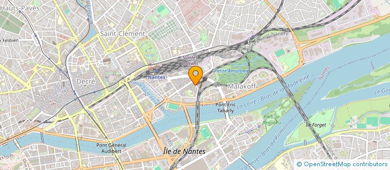 localisation de l'entreprise MONSIEUR BENTEKOUK BELHAMITI  SAINT-SEBASTIEN-SUR-LOIRE