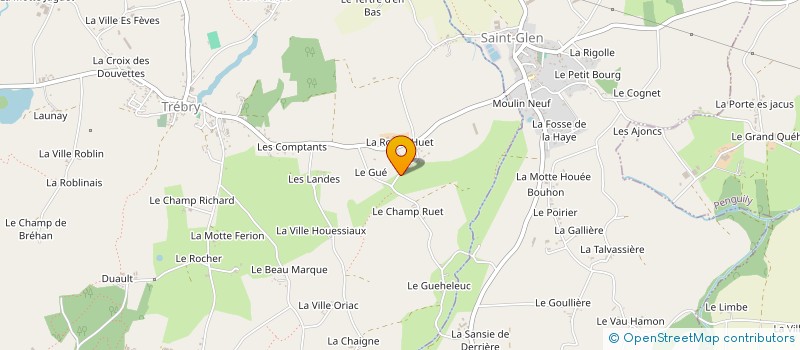 localisation de l'entreprise MONSIEUR BENTO RODRIGUES TEIXEIRA  TREBRY