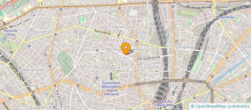 localisation de l'entreprise MONSIEUR BENVINDO MOREIRA FURTADO  PARIS