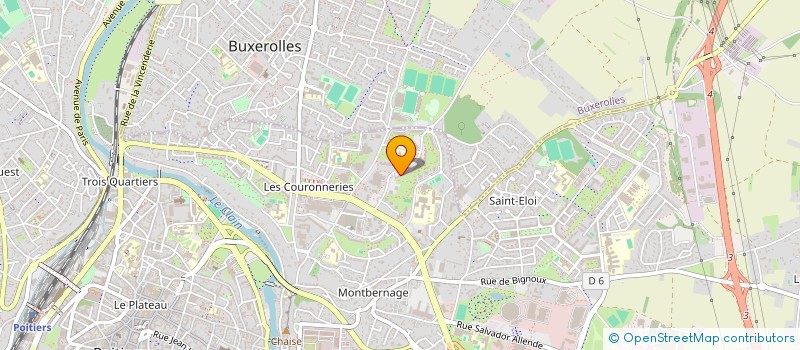 localisation de l'entreprise MONSIEUR BENYAHIA KEBIR  POITIERS