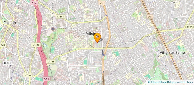 localisation de l'entreprise MONSIEUR BENYAHIA MYAH  VILLEJUIF