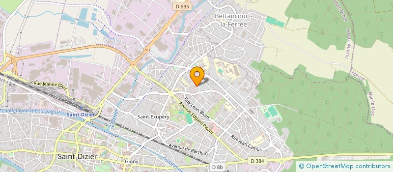 localisation de l'entreprise MONSIEUR BENYAMIN DJAITH  SAINT-DIZIER
