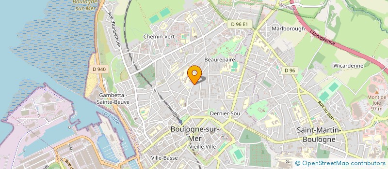 localisation de l'entreprise MONSIEUR BENYAMINA ZERAIBI  BOULOGNE-SUR-MER