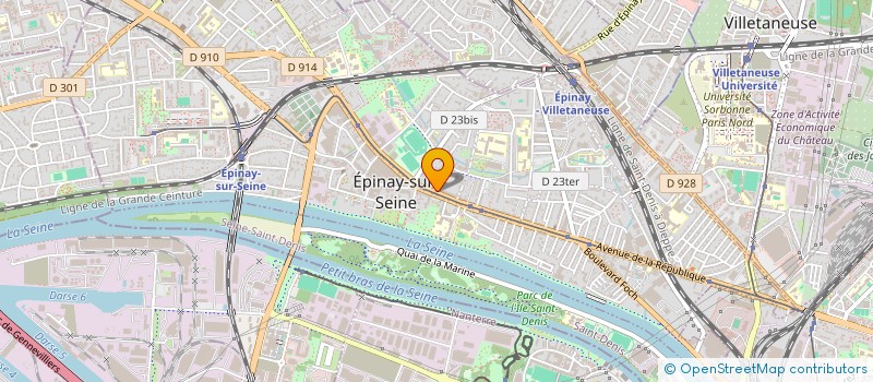 localisation de l'entreprise MONSIEUR BENYAYA BAMBA à EPINAY-SUR-SEINE