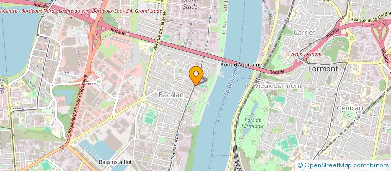 localisation de l'entreprise MONSIEUR BENYOUCEF MEDJADI à BORDEAUX